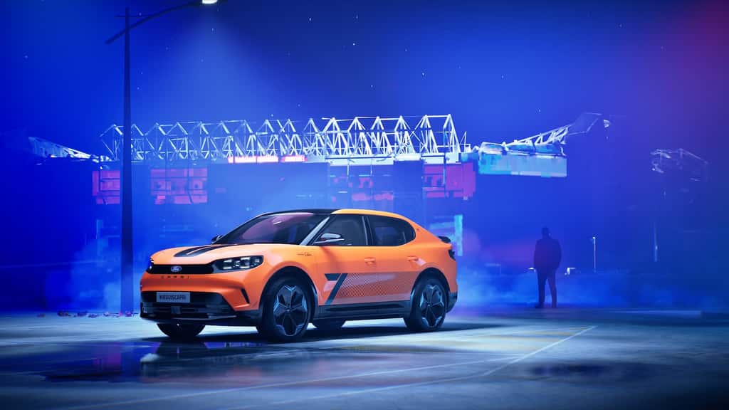 Ford s'associe à Éric Cantona pour cette série spéciale haute en couleur à l’effigie de « King Eric ». © Ford France Ford s'associe à Éric Cantona pour cette série spéciale haute en couleur à l’effigie de « King Eric ». © Ford France