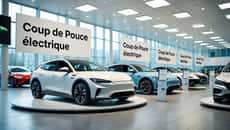 Jusqu'à 4 240 € d'aide pour l'achat d'une voiture électrique neuve depuis juillet. © AM avec Reve