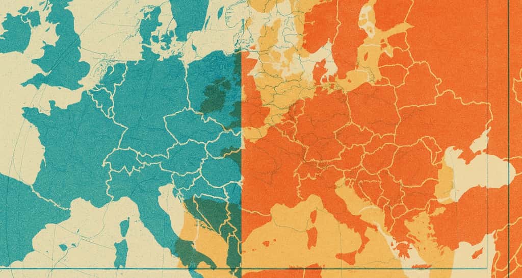 Les températures sont bien plus élevées en 2025 qu'en 1976. © XD avec ChatGPT
