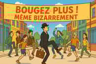 Un article scientifique vante les mérites de la marche bizarre de Mr Tea Bag des Monty Python ! © JH, IA ChatGPT