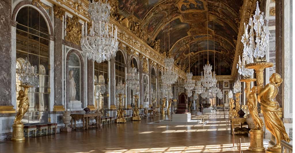Galerie des glaces du Château de Versailles. © Myrabella - CC BY-SA 3.0
