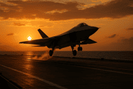 Les avions de cinquième génération commencent à se répandre à travers le monde, mais les puissances militaires réfléchissent déjà à la sixième. © ChatGPT